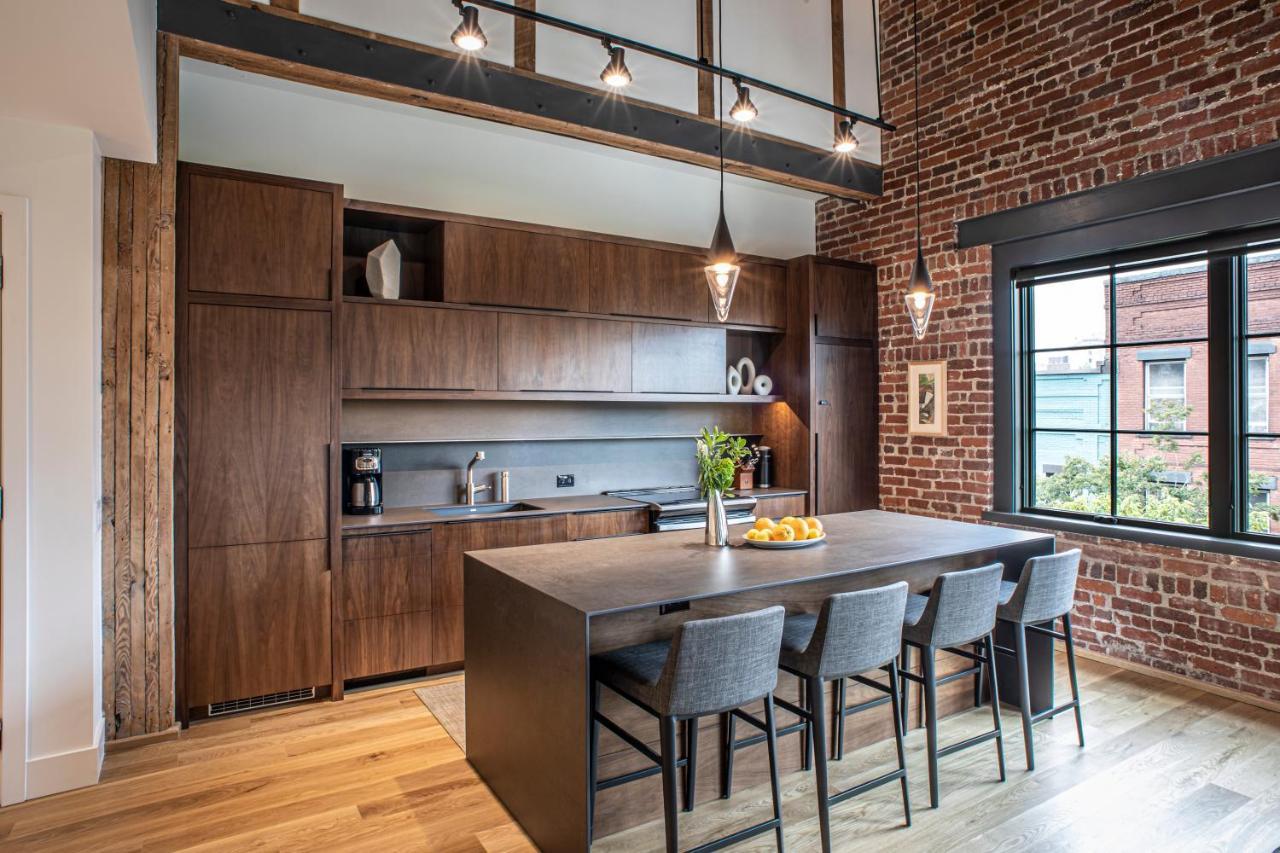 אשוויל Elevation Lofts Hotel מראה חיצוני תמונה