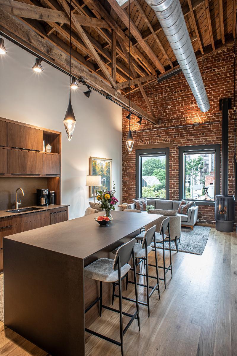 אשוויל Elevation Lofts Hotel מראה חיצוני תמונה